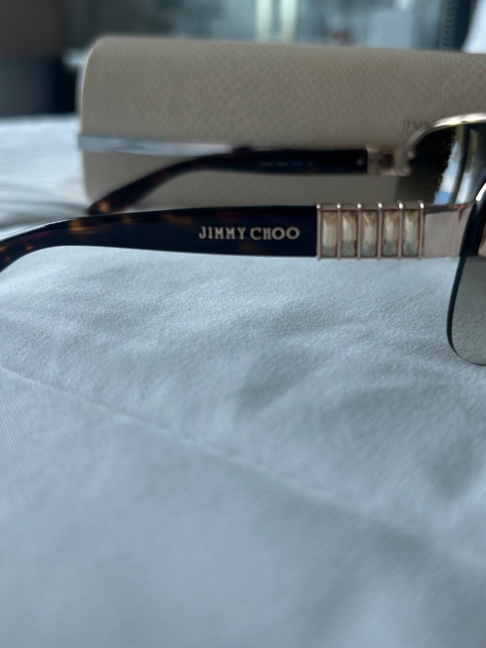 Jimmy Choo Rimless Sunglasses - Picture 3 of 9